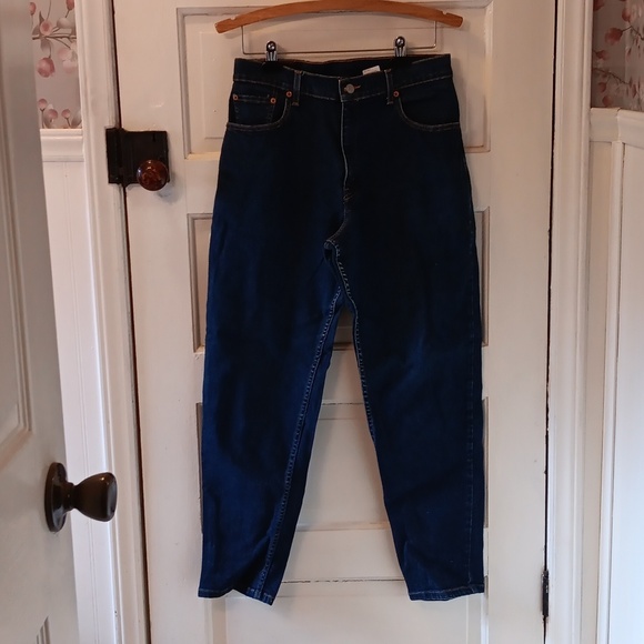 Vintage 1990s Levis 550 relaxes fit tapered leg 12 - Picture 1 of 5